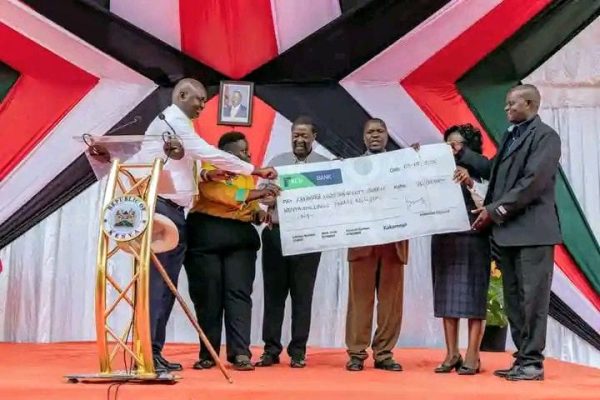 Prime CS assures of education overhaul, delivers Ksh20Million cheque to revamp education in Malava