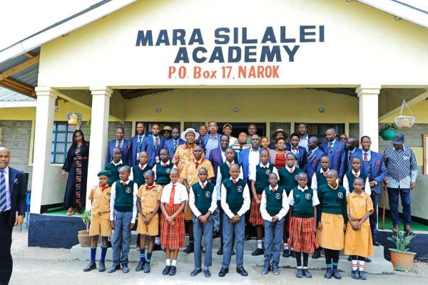 Narok and Kajiado leaders open new dormitory at private school in Maasai Mara