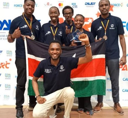 Six varsity students shine at Pan-African Robotics competition in Senegal