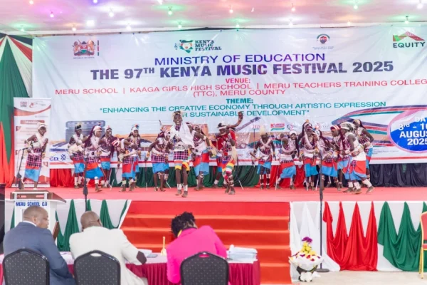 Culture takes centre stage as Meru hosts the 97th Kenya National Music Festival