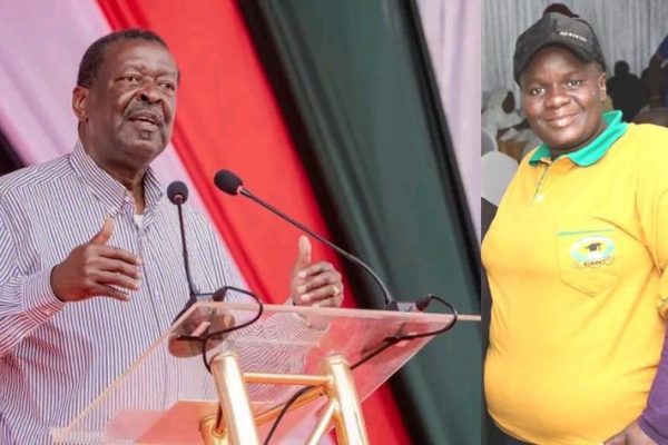 Kakamega KUPPET Woman Rep confronts Prime CS Mudavadi over salary increment, teacher promotions