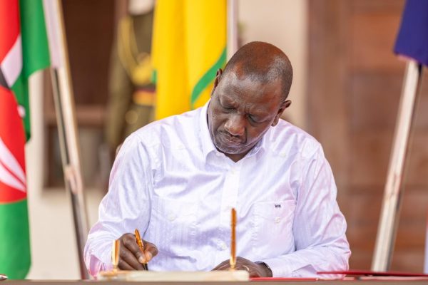 Meru residents cheer as President Ruto signs County Assembly Fund into law