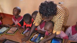 Unforgettable teachers inspiring students in classroom