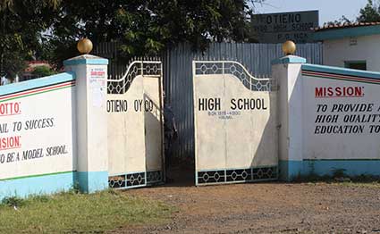 Mysterious fire burns Otieno Oyoo Secondary dormitory in Kisumu
