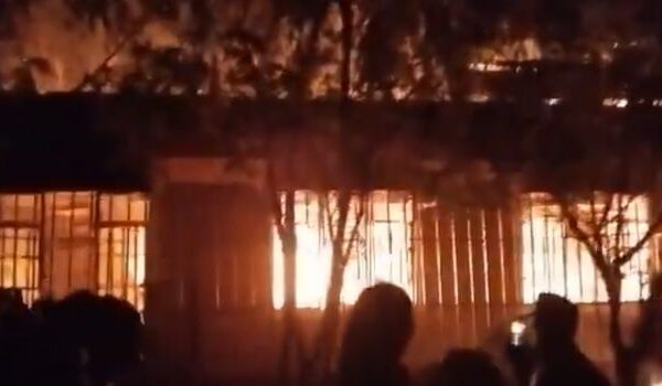 Kericho’s Tulwet Boys High School building goes up in flame as school fires intensify
