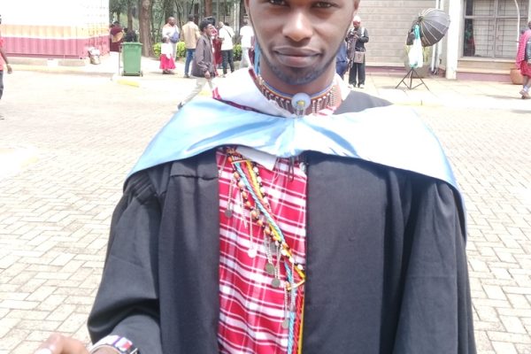 Dalton Kuyo the CUEA University Graduate from Narok County
