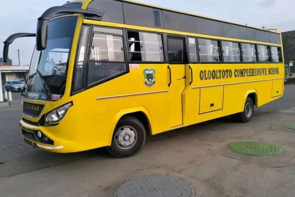 Narok North NG-CDF to hand over new bus to Olooltoto Comprehensive School