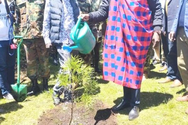 Principal Secretary Joel Arumonyang at Kapsangar