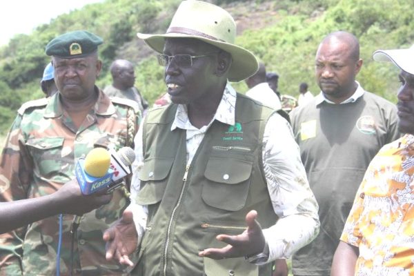 State Department for Immigration and Citizens Services Principal Secretary Belio Kipsang