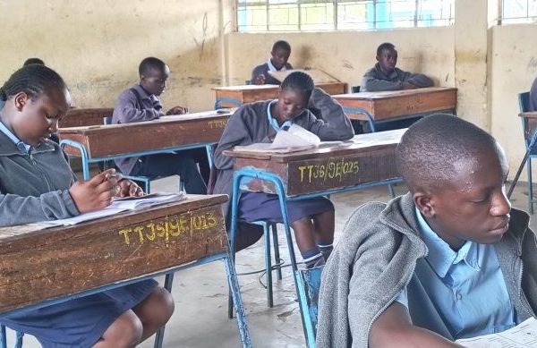 Tala township students during KJSEA reharsals