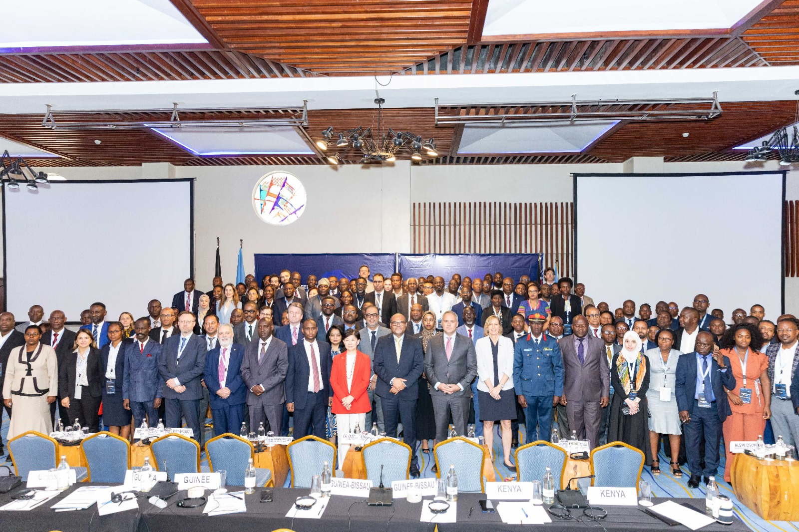 Delegates attending the continental Biological Weapons Convention BWC Conference in Nairobi