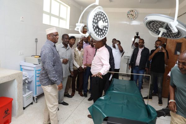 Opening of the new Laisamis maternity wing to expand training opportunities for KMTC Students