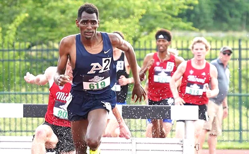 Bismark Kipchirchir in action