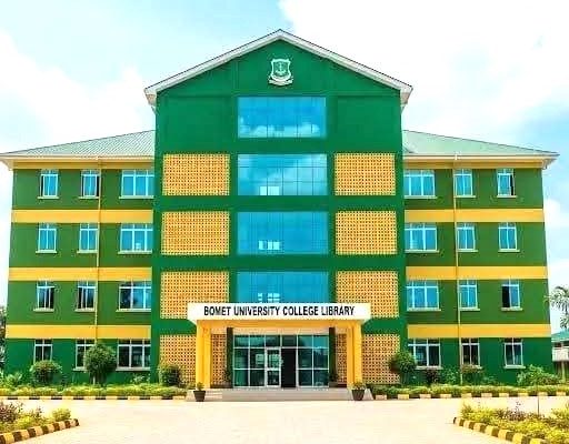 Bomet University College modern library. Photo Philip Koech