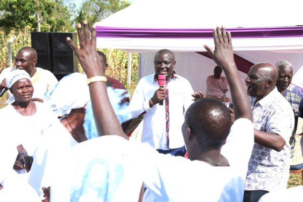 Elly Opondo voluntary director of St Jerome Emiliano Ramula Preparatory School in Seme Sub County speaks about the school feeding initiative that supports hundreds of vulnerable children