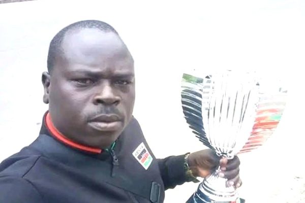 Former Wiyeta Girls football coach Justin Okiring