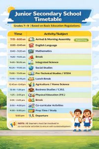 The much-violated school timetable: stop forcing learners to arrive before sunrise and depart at night 2 IMG 20251229 WA0023