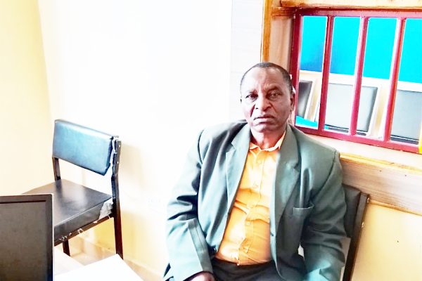 Kenya Union of Secondary Schools Non Teaching Staff Secretary General Nahashon Ndiemae 1