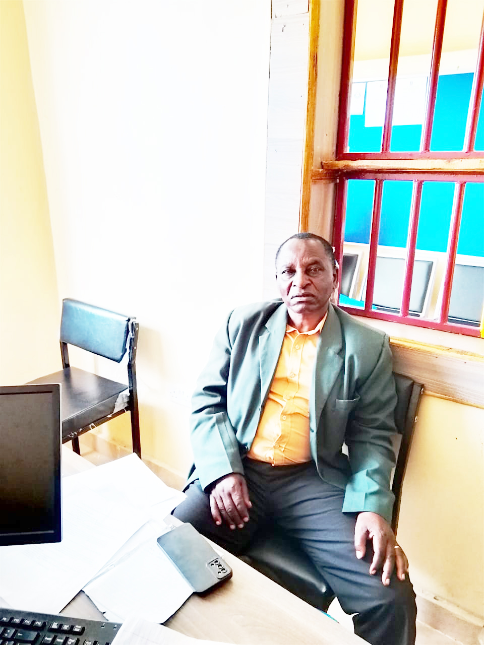Kenya Union of Secondary Schools Non Teaching Staff Secretary General Nahashon Ndiemae 1