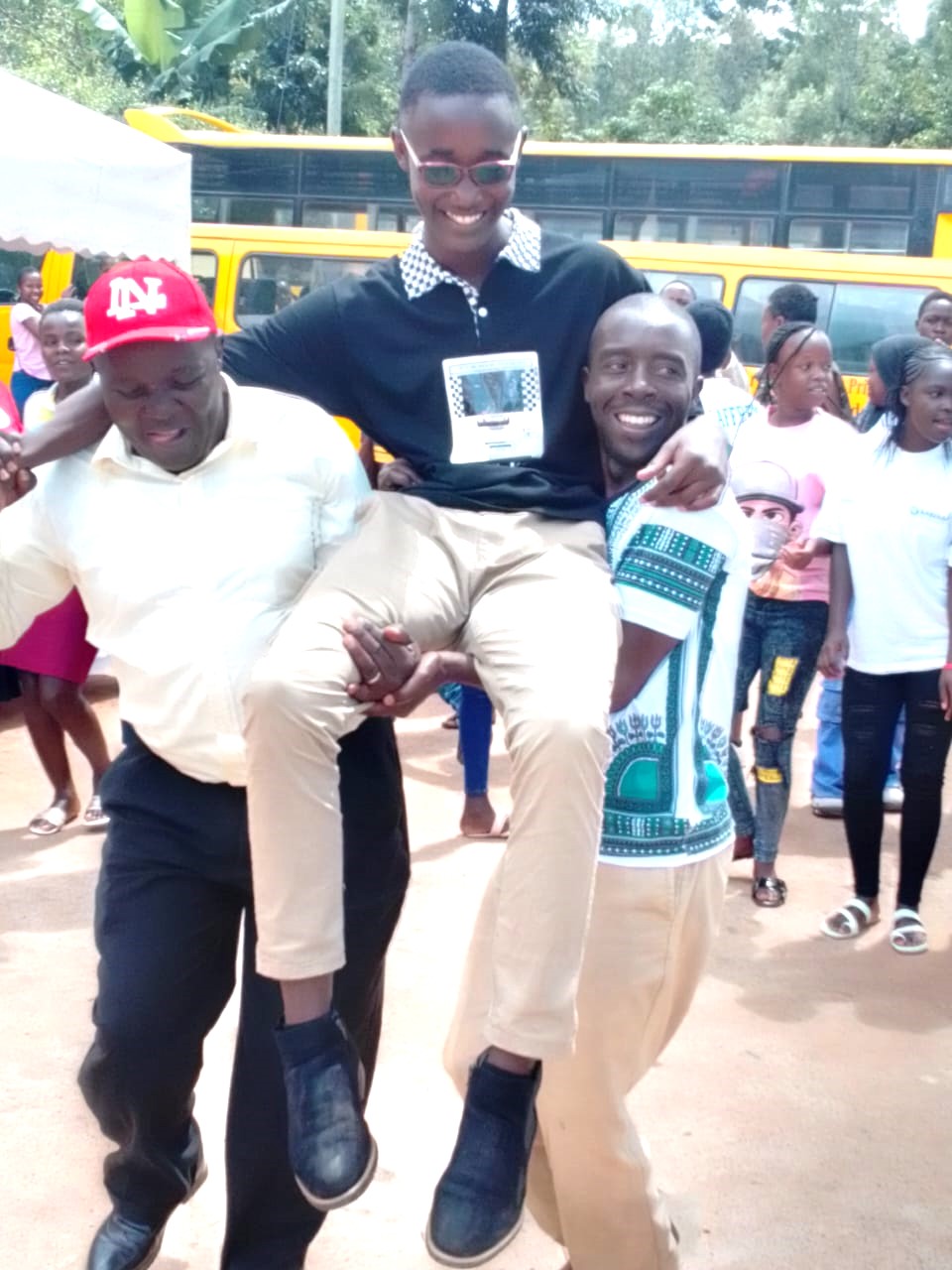 Hurricane Academy in Kisii posts strong KJSEA results as Director urges discipline 1 Parents of Hurricane Academy in Kisii County celebrate with Gabriel Nyatwanga in spectacles who scored 64 points