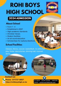 Rohi High School marks 20 years of academic excellence and transforming lives 4 rohi boys intake ongoing 2026