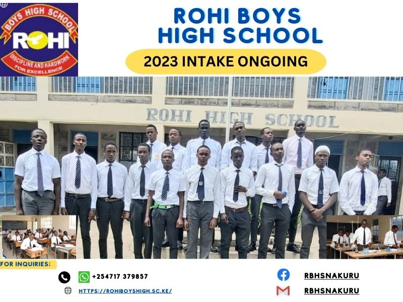 rohi boys intake ongoing