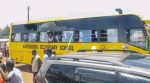 Kapkesosio Secondary School bus ferrying ots students