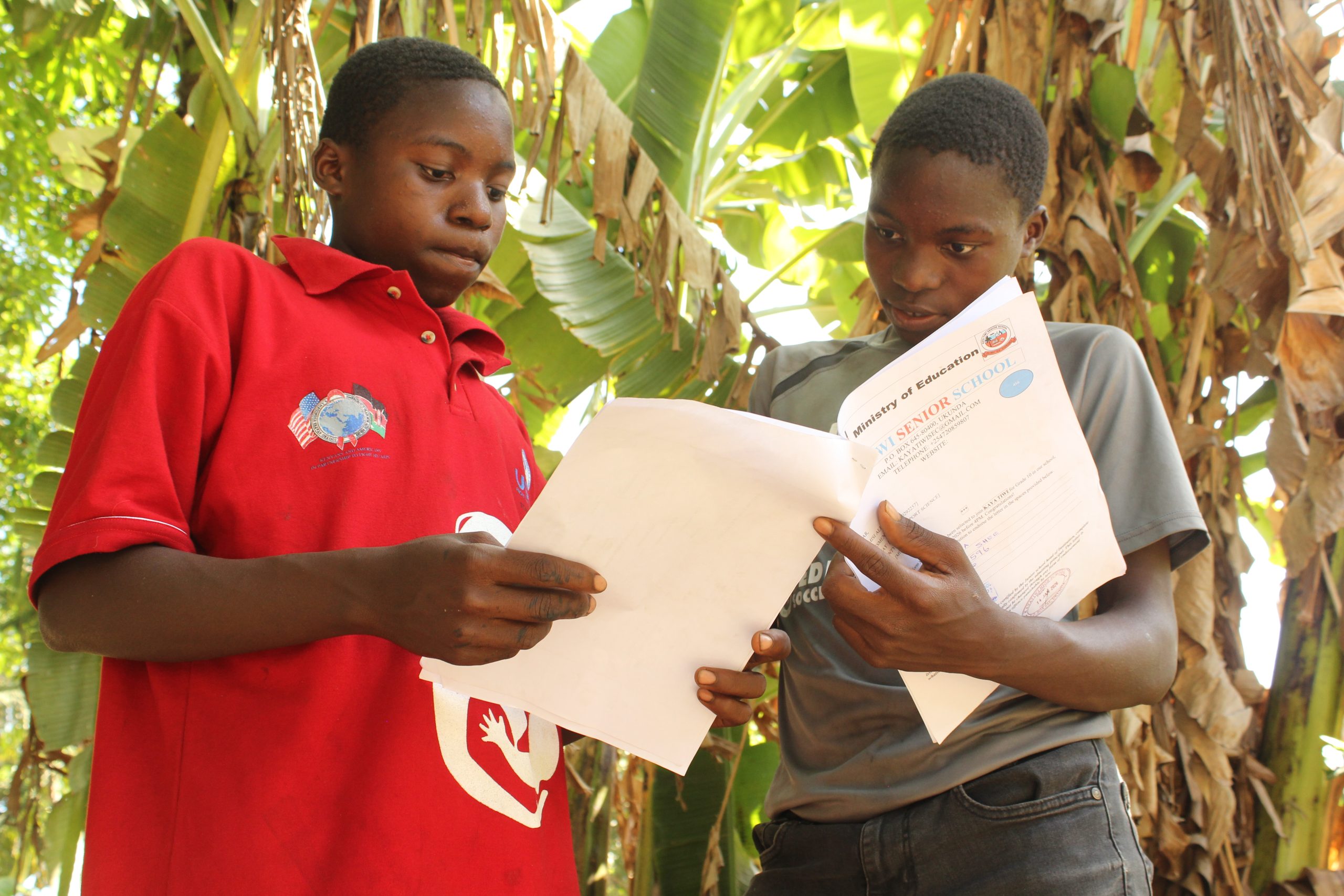Kwale bright Grade 10 twins stuck at home as poverty shuts the school door 2 Abdalla and Hamisi n