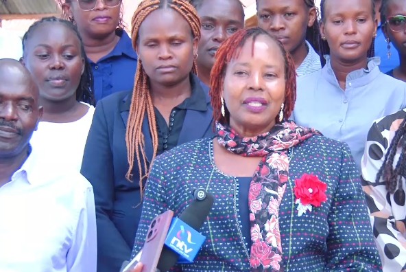 Meru schools record strong KCSE 2025 results as university transition rates rise 2 Florence Mutwiri Principle St.Marys Girls High School Meru 2