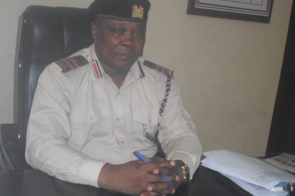 Mr. David Lusava Malindi deputy County commissioner speaking to Education News in his office in Malindi town resently