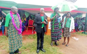 KNUT West Pokot AGM celebrates teacher unity, achievements, and growth 3 Mr. Sembelo in specksJohn Cheberi Dorcas Jecinta Kiptoo Regional representatives and Fridah Arusho WPokot woman Representative e1769076559332