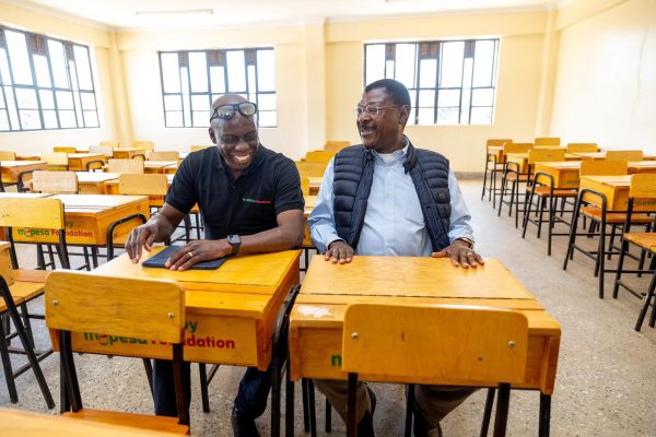 National Assembly Speaker Moses Wetangula in class