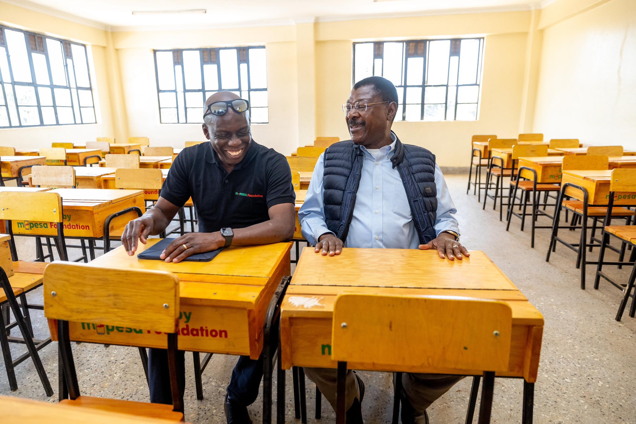 National Assembly Speaker Moses Wetangula in class
