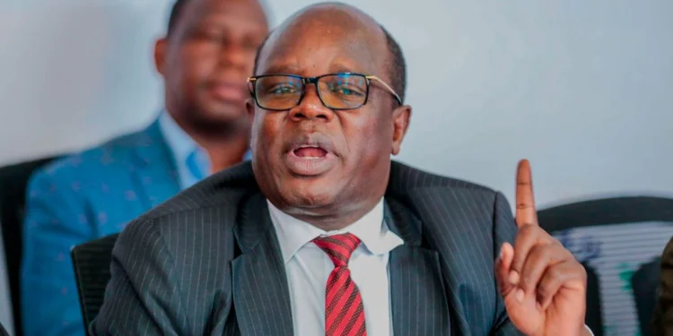 UASU accuses 16 public universities of withholding KSh7.9 billion in salary arrears 2 UASU Secretary General Dr Constantine Wasonga addressing the media at UASU Head office in Nairobi on October 28 2024