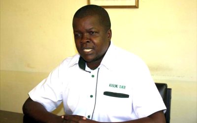 Senior Principal Rabet Abidha in his office