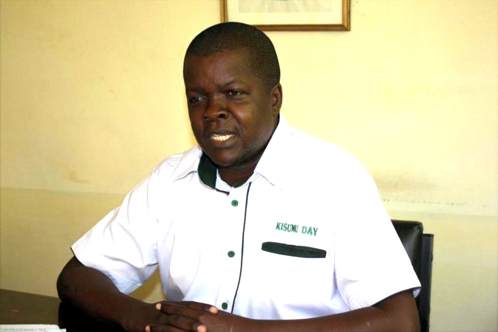 Kisumu Day Secondary records improved results, set to offer technical subjects 4 Senior Principal Rabet Abidha in his office