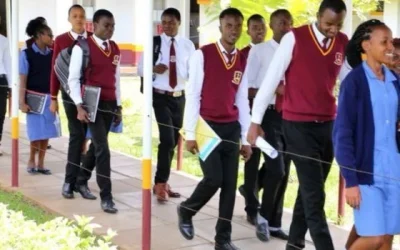 Kenya Medical Training College (KMTC) students