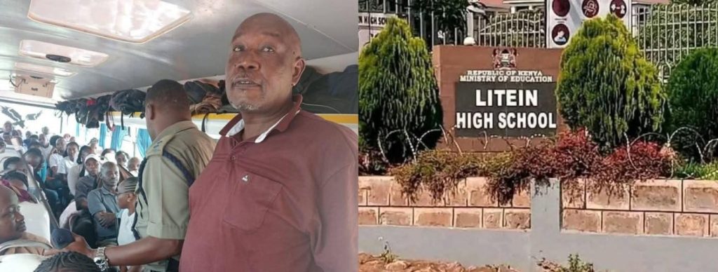 Former litein Boys Principal Richard Sang