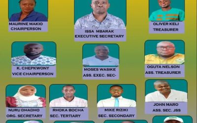 Tana River KUPPET aspirants team led by Makio