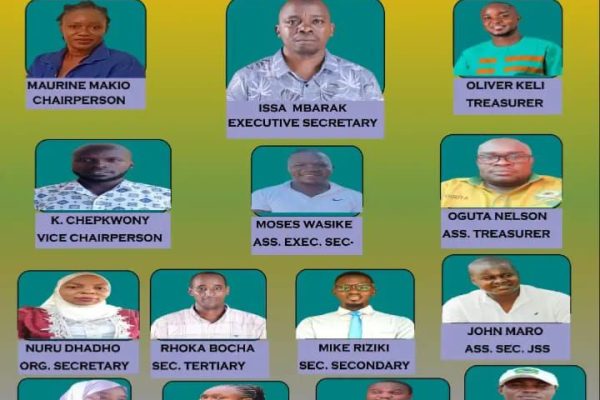 Tana River KUPPET aspirants team led by Makio