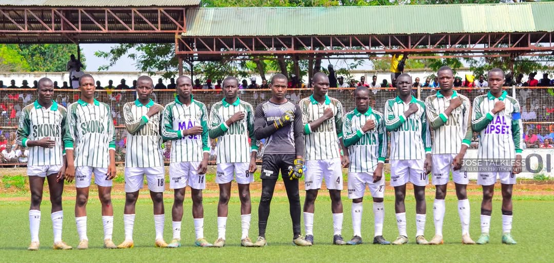 Football players ready for tournament