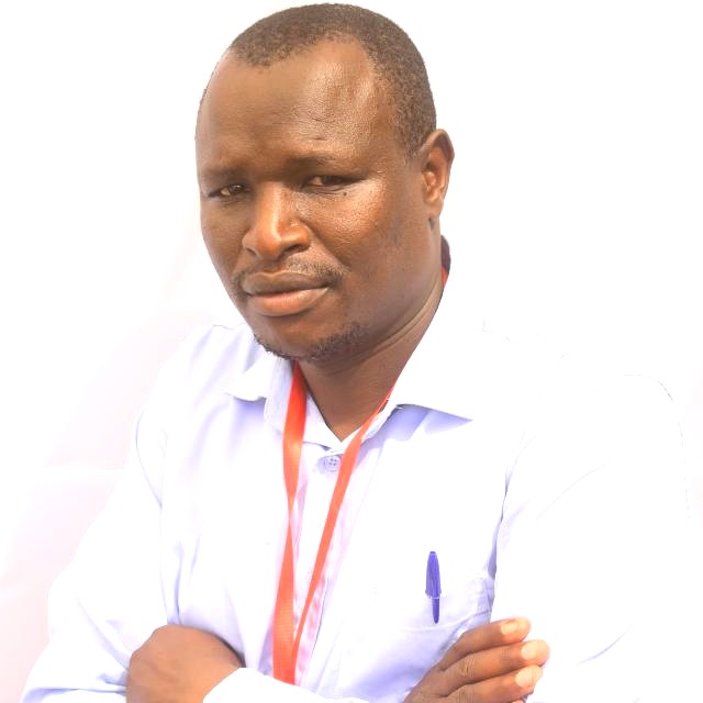 An aspirant for Narok KNUT Branch Treasurer Richard Kimiriny