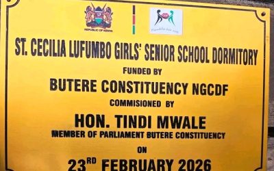New 250-student dormitory commissioned at Lufumbo Girls