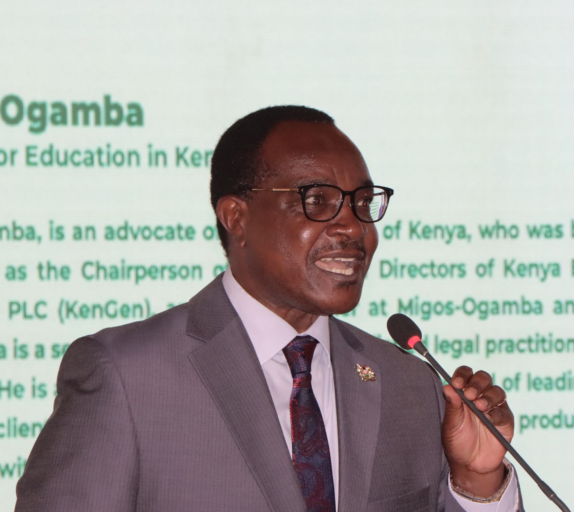 CS Ogamba announces fresh talks on TVET fee structure 3 Education CS Julius Ogamba.