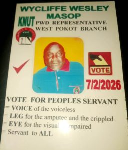 Wicliffe Masop seeks to defend his KNUT PWD Representative seat in West Pokot 2 IMG 20260202 WA0012 1 e1770038568970