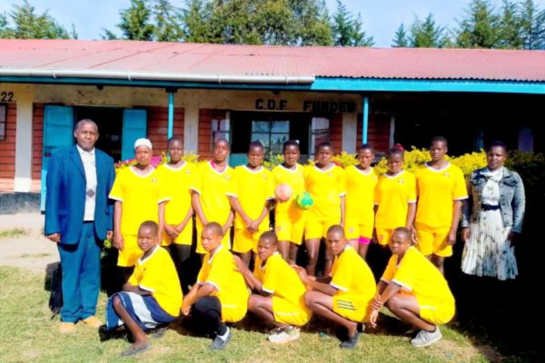 Chebitoik Day Secondary School handball team