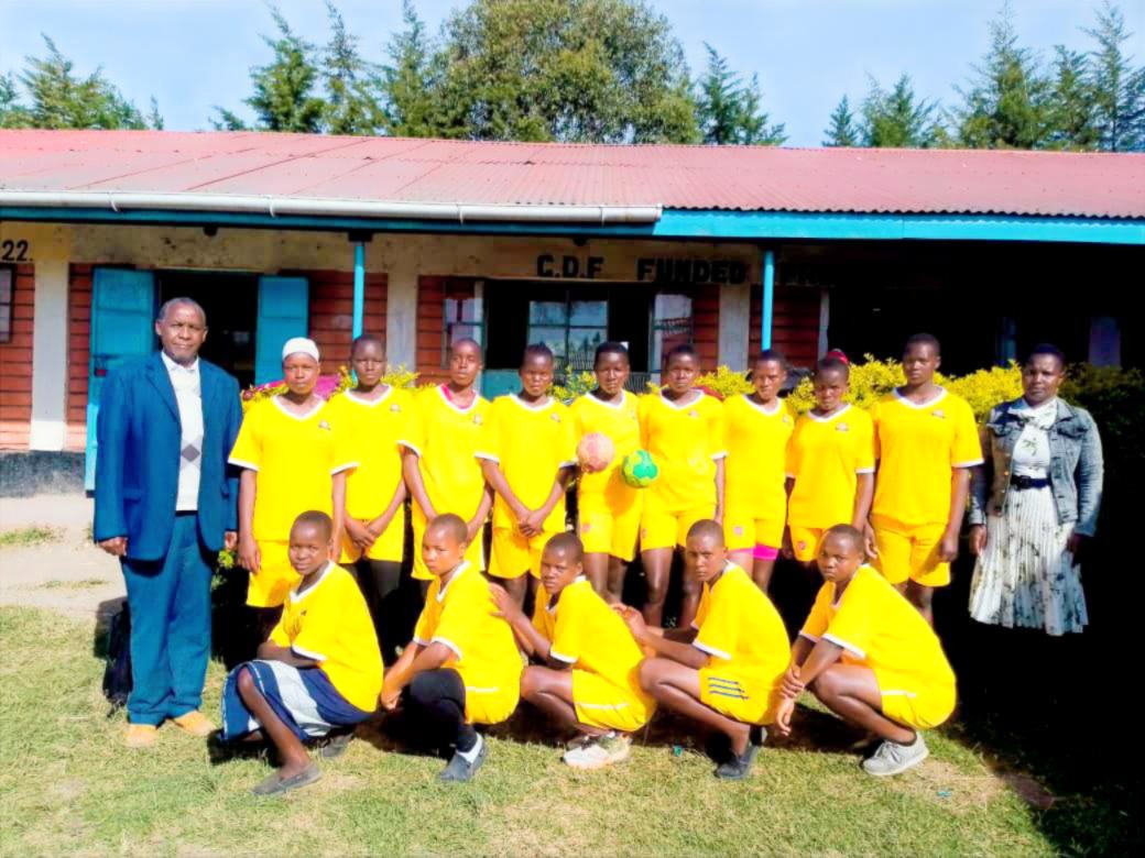 Chebitoik Day Secondary School handball team