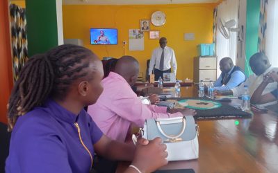 The outgoing KUPPET Siaya Executive Secretary Sam Opondo