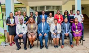 JKUAT team and TVETA auditors