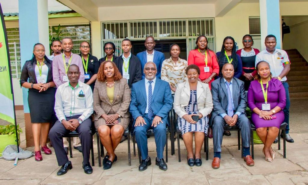 JKUAT team and TVETA auditors